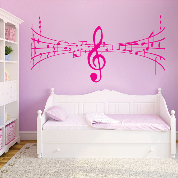 Music Symbol Wall Decal