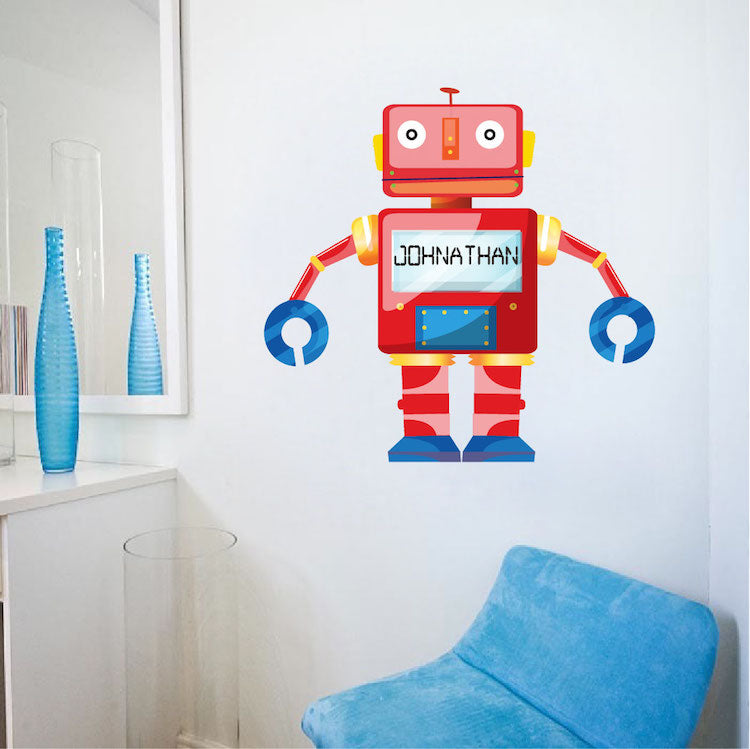Personalized Robot Decal
