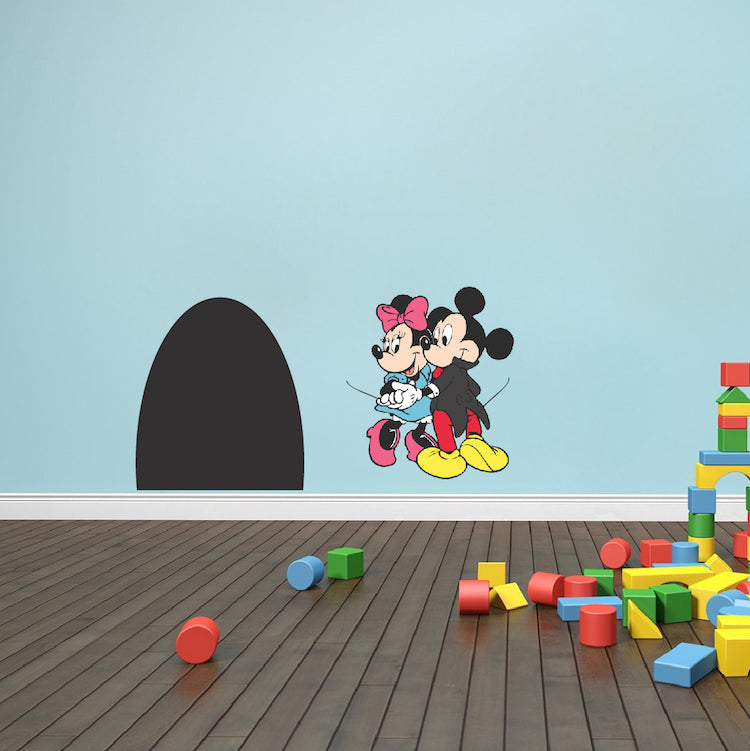 Mouse Hole Wall Decal