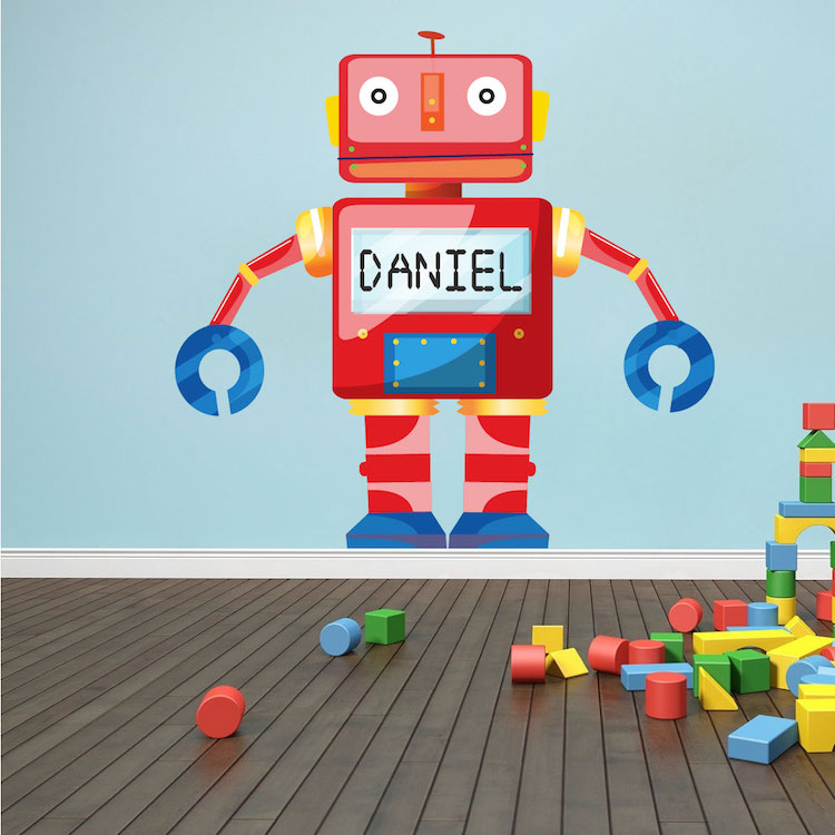Personalized Robot Decal