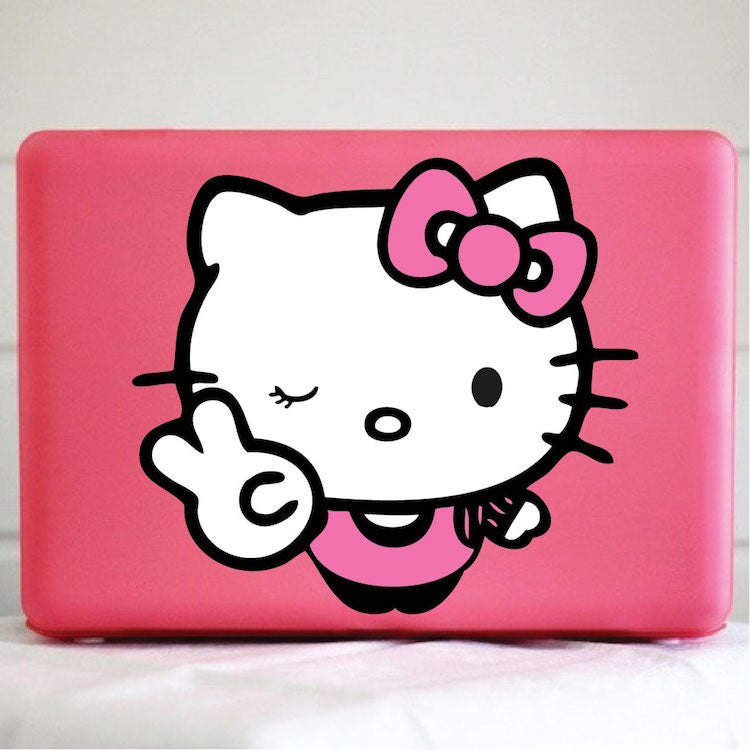 Winking Cat Decal