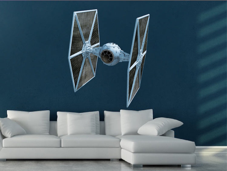 Twin Wing Fighter Decal