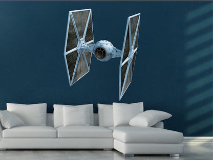 Twin Wing Fighter Decal