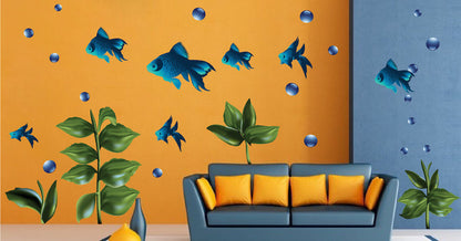 Colorful Fish Wall Decals