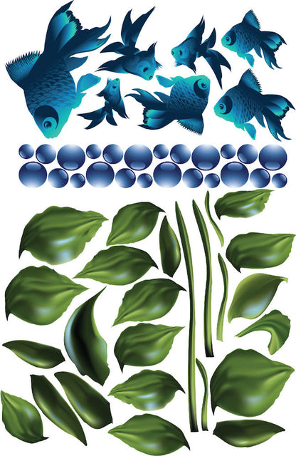 Colorful Fish Wall Decals