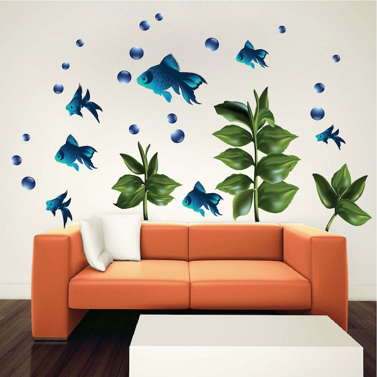 Colorful Fish Wall Decals