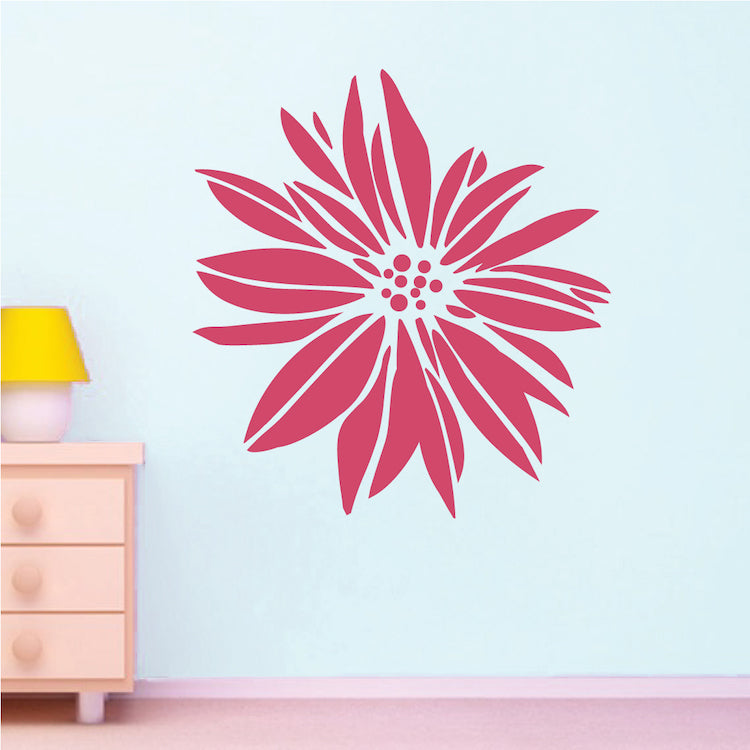 Exotic Flower Wall Decals - view 4