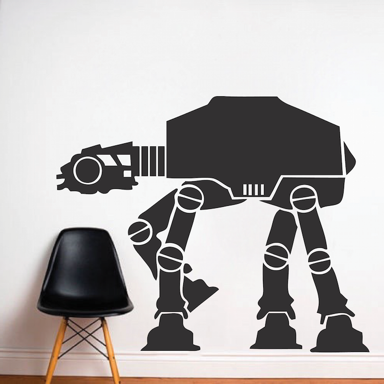 Mechanical Space Walker Wall Decal - view 1