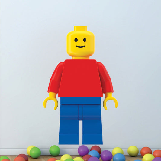 Block Character Decal