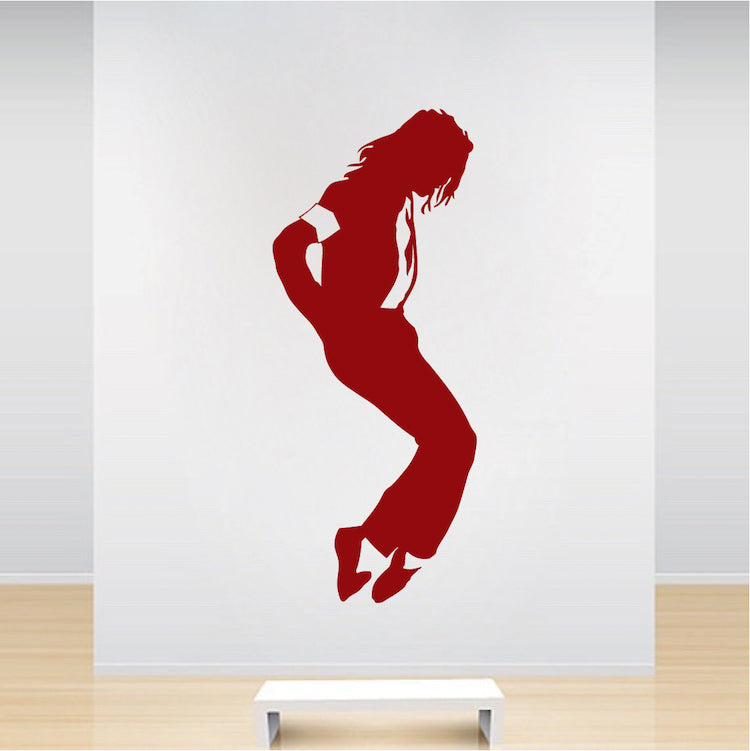 Pop Dancer Silhouette Wall Decal - view 2