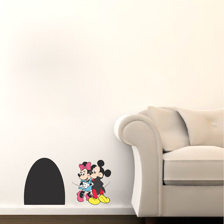 Mouse Hole Wall Decal