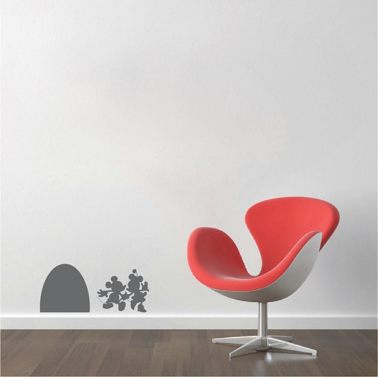 Mouse Hole Wall Decal