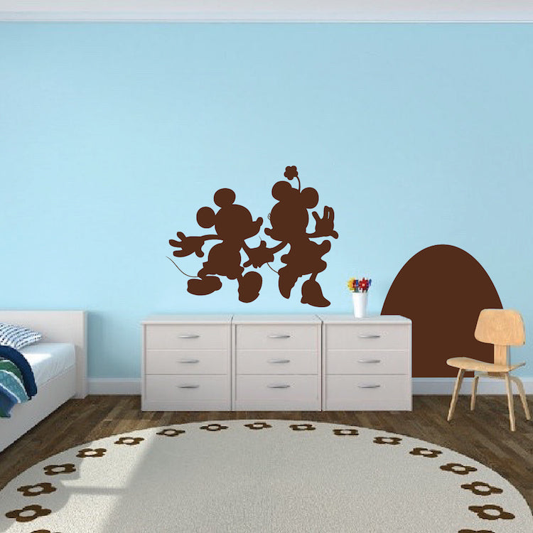 Mouse Hole Wall Decal