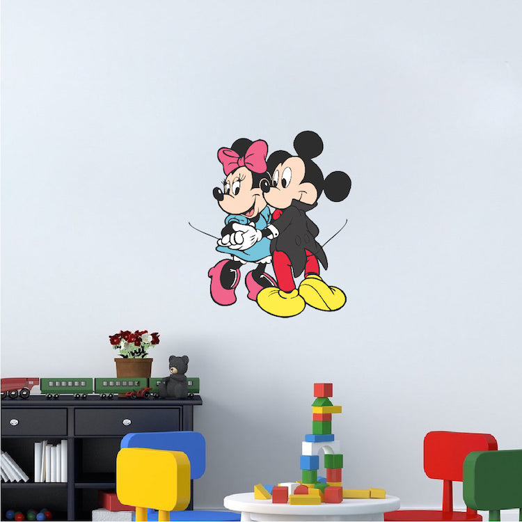 Mouse Couple Wall Decal