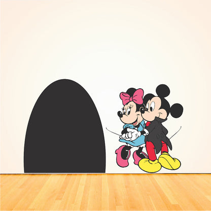 Mouse Hole Wall Decal