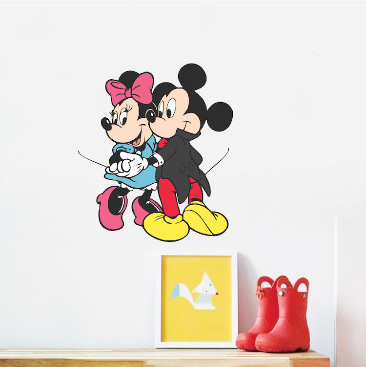 Mouse Couple Wall Decal