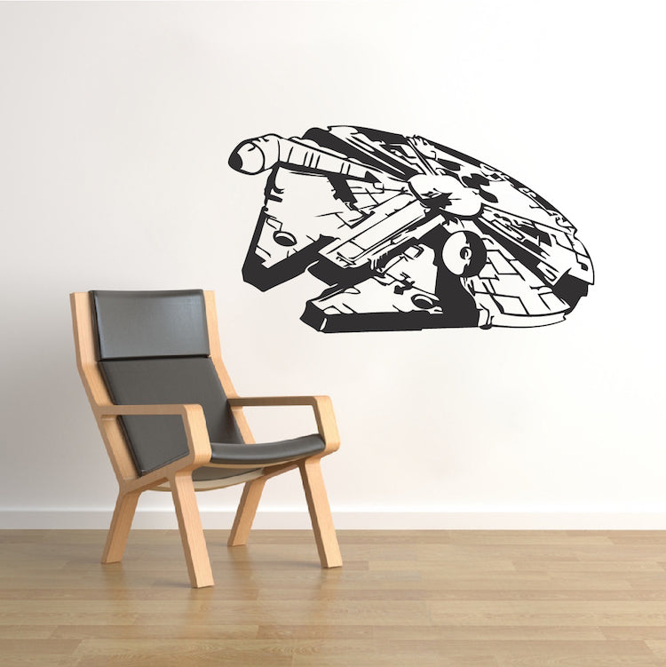Space Freighter Wall Decal - view 1