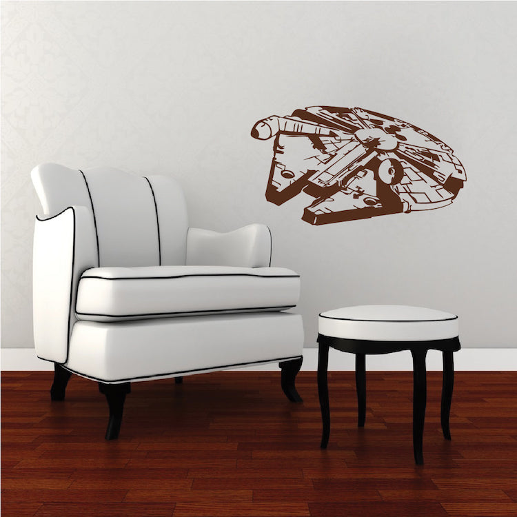 Space Freighter Wall Decal - view 2