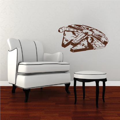Space Freighter Wall Decal - view 2