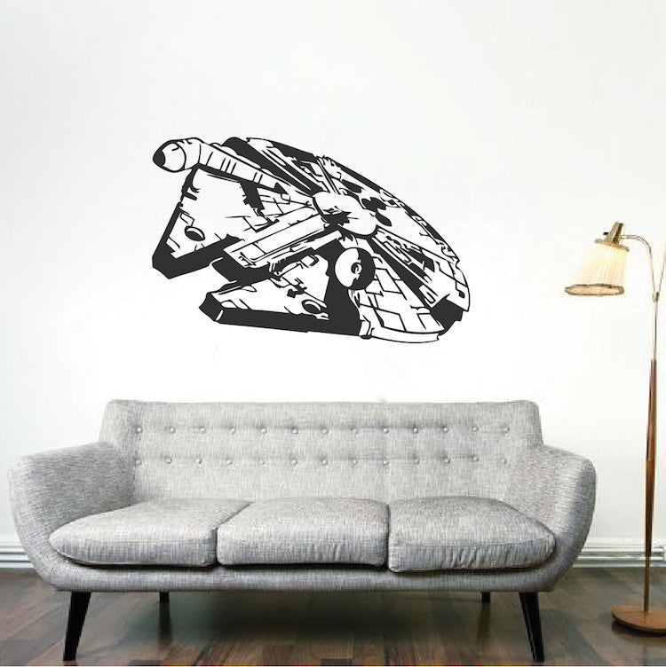 Space Freighter Wall Decal - view 3