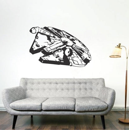 Space Freighter Wall Decal - view 3