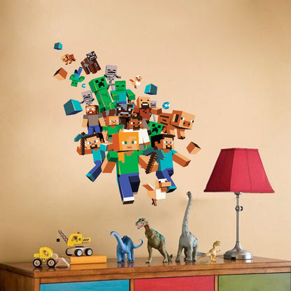 3D Pixel Character Decal