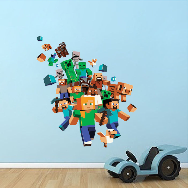 3D Pixel Character Decal