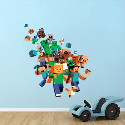 3D Pixel Character Decal