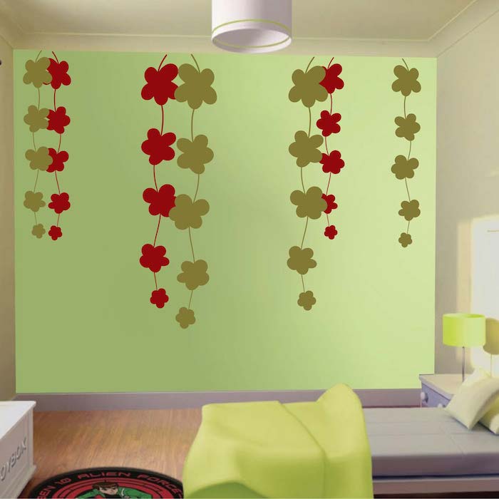 Decorative Vine Wall Decal Set - view 4