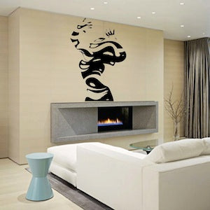 Abstract Woman Wall Decal - view 3