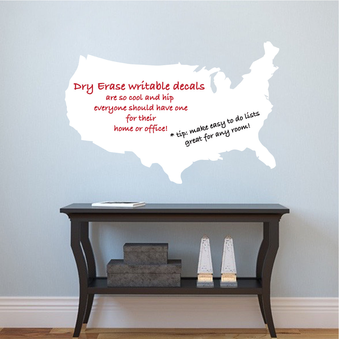 United States Map Decal