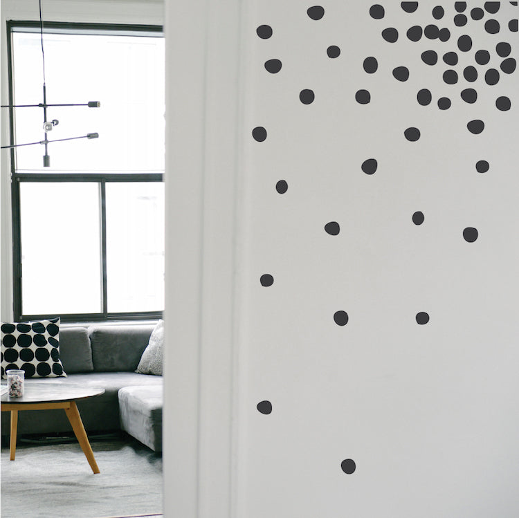 Uneven Dots Wall Decals