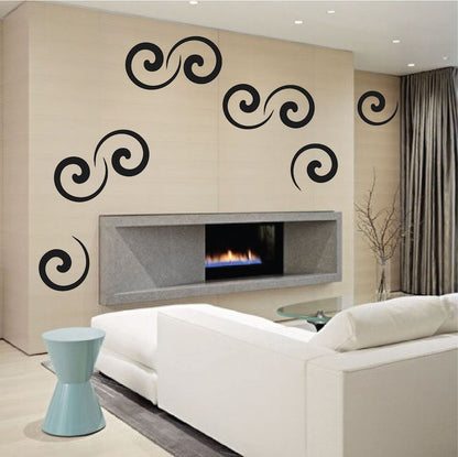 Swirl Wall Decals