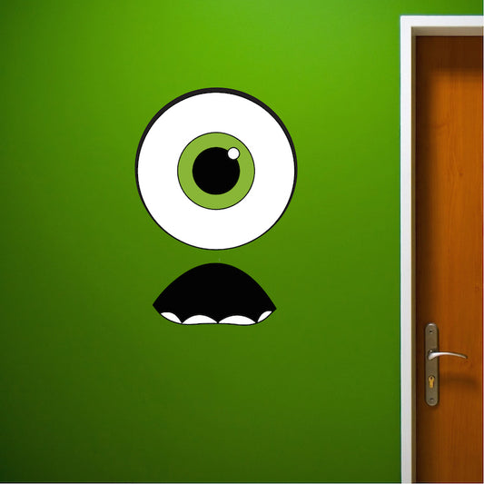 Monster Face Decal