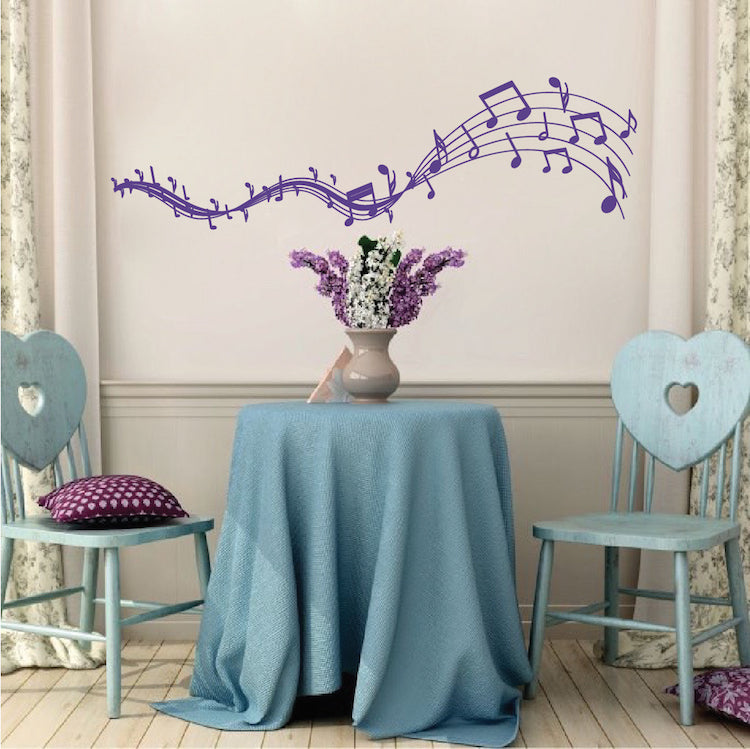 Music Melody Wall Decal