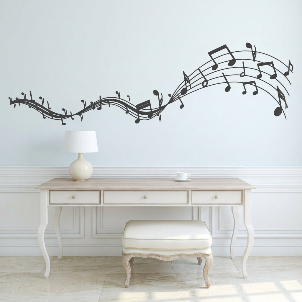 Music Melody Wall Decal