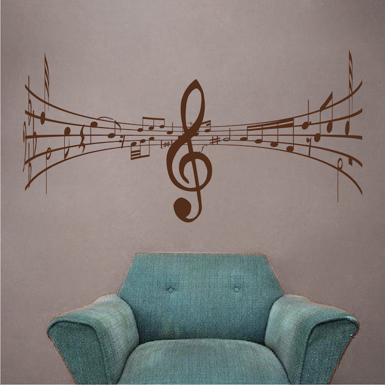 Music Symbol Wall Decal