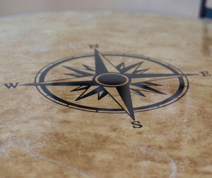 Compass Rose Wall Decal - view 2