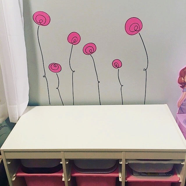 Flower Wall Decals