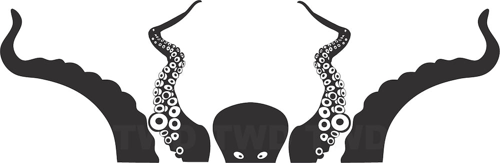 Large Octopus Wall Decal