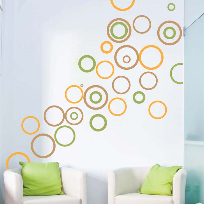 Ring Wall Decals - Set of 56 - view 2