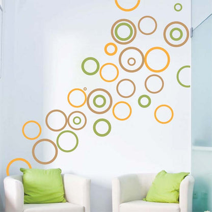 Ring Wall Decals - Set of 56 - view 2