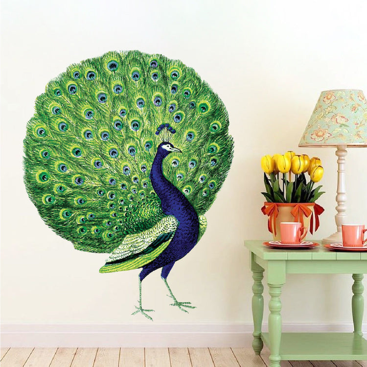 Peacock Wall Decal