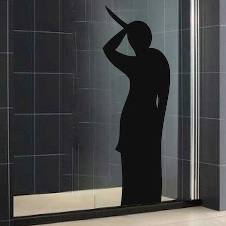 Scary Figure Halloween Wall Decal