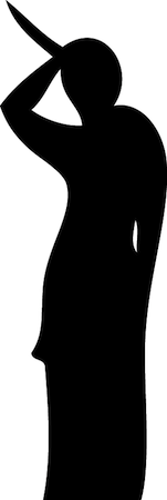 Scary Figure Halloween Wall Decal - additional product image