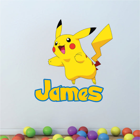 Kids Custom Anime-Inspired Bedroom Wall Decal