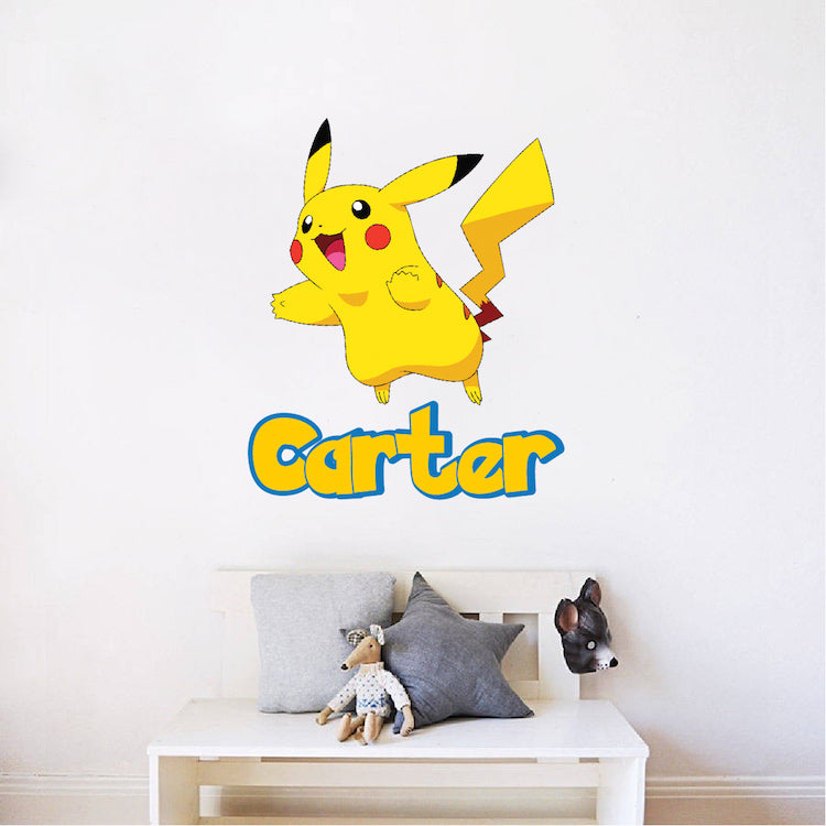 Kids Custom Anime-Inspired Bedroom Wall Decal