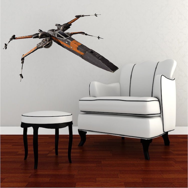 Space Fighter Wall Decal