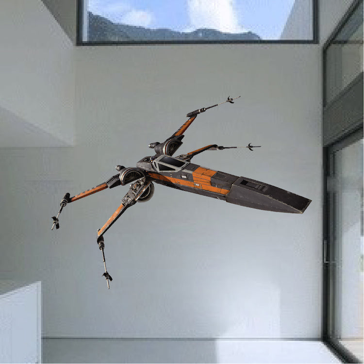 Space Fighter Wall Decal