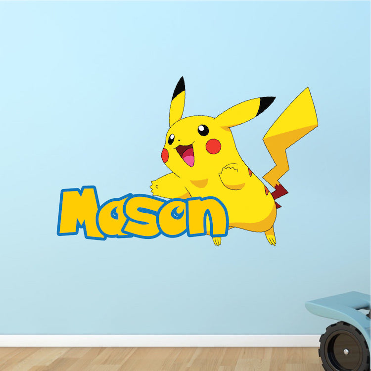 Kids Custom Anime-Inspired Bedroom Wall Decal